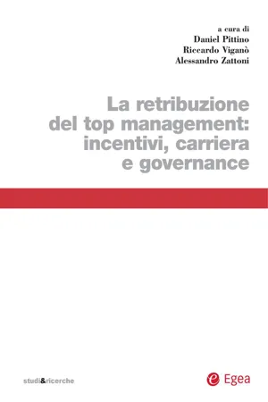 La retribuzione del top management: incentivi, carriera e governance