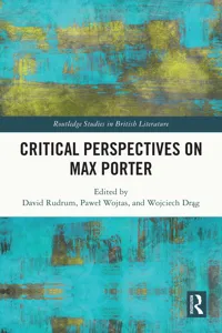 Critical Perspectives on Max Porter_cover