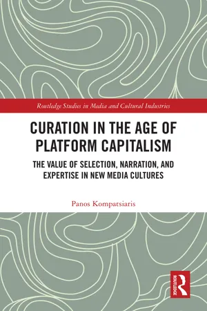 Curation in the Age of Platform Capitalism