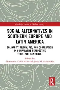 Social Alternatives in Southern Europe and Latin America_cover