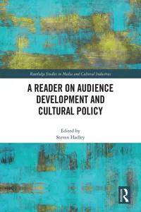 A Reader on Audience Development and Cultural Policy_cover