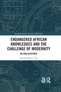 Endangered African Knowledges and the Challenge of Modernity_cover