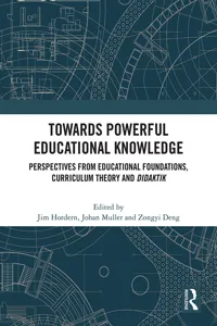 Towards Powerful Educational Knowledge_cover