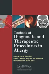 Textbook of Diagnostic and Therapeutic Procedures in Allergy_cover
