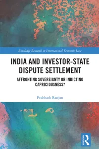 India and Investor-State Dispute Settlement_cover