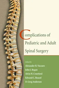 Complications of Pediatric and Adult Spinal Surgery_cover