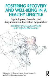 Fostering Recovery and Well-being in a Healthy Lifestyle_cover