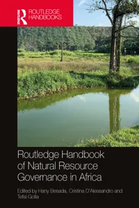 Routledge Handbook of Natural Resource Governance in Africa_cover