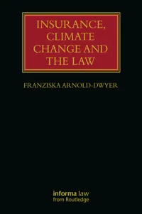 Insurance, Climate Change and the Law_cover