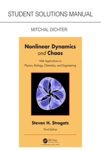 Student Solutions Manual for Non Linear Dynamics and Chaos_cover