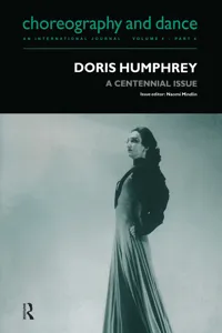 Doris Humphrey_cover