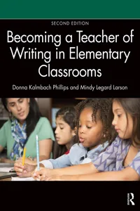Becoming a Teacher of Writing in Elementary Classrooms_cover