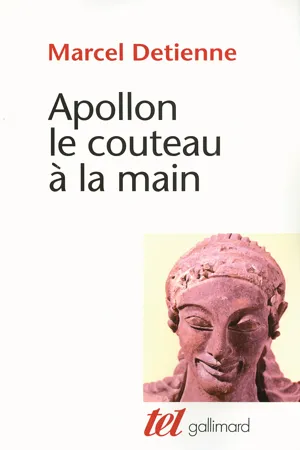 Apollon le couteau à la main