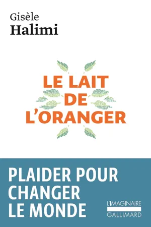 Le lait de l'oranger