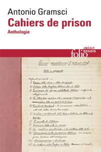 Cahiers de prison. Anthologie_cover