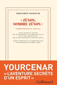 "Zénon, sombre Zénon". Correspondance 1968-1970_cover