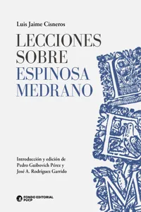 Lecciones sobre Espinosa Medrano_cover