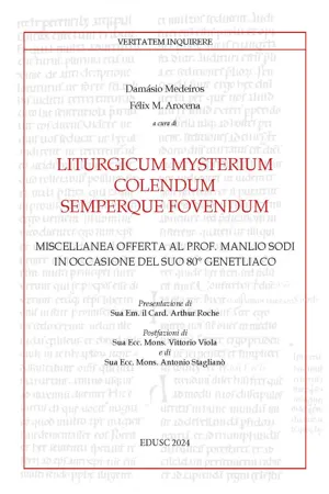 Liturgicum mysterium colendum semperque fovendum