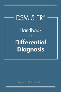 DSM-5-TR® Handbook of Differential Diagnosis_cover