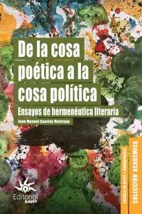 De la cosa poética a la cosa política_cover