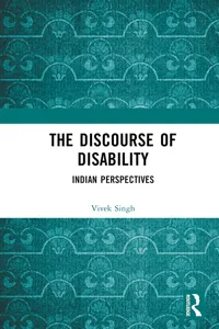 The Discourse of Disability_cover