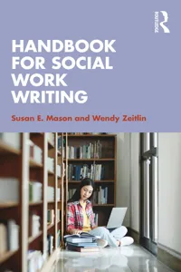Handbook for Social Work Writing_cover