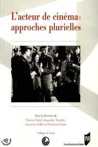 L'acteur de cinéma: approches plurielles_cover