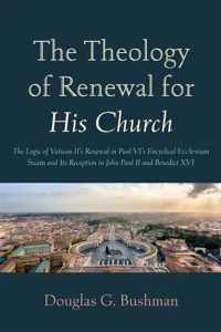 The Theology of Renewal for His Church_cover