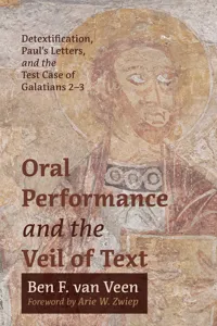 Oral Performance and the Veil of Text_cover