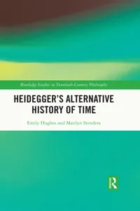 Heidegger's Alternative History of Time_cover