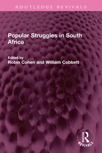 Popular Struggles in South Africa_cover