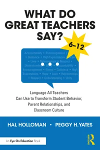 What Do Great Teachers Say?_cover