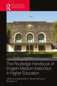 The Routledge Handbook of English-Medium Instruction in Higher Education_cover