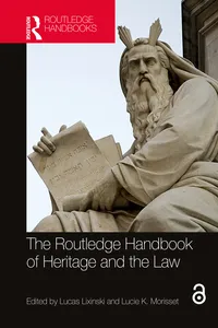 The Routledge Handbook of Heritage and the Law_cover