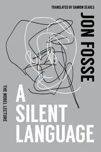 A Silent Language: The Nobel Lecture_cover