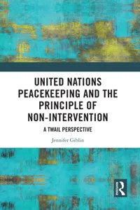 United Nations Peacekeeping and the Principle of Non-Intervention_cover