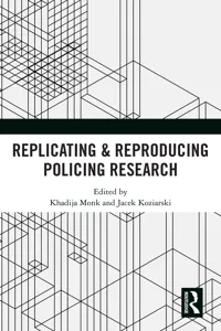 Replicating & Reproducing Policing Research_cover