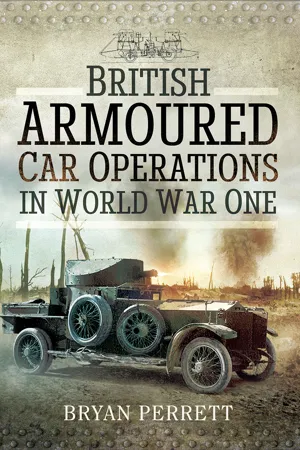 British Armoured Car Operations in World War I