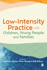 Low-Intensity Practice with Children, Young People and Families_cover