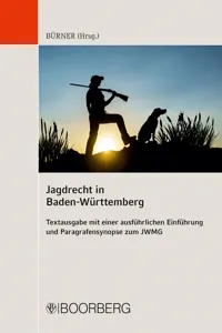 Jagdrecht in Baden-Württemberg - Textausgabe_cover