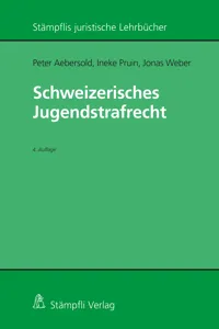 Schweizerisches Jugendstrafrecht_cover