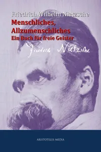 Menschliches, Allzumenschliches_cover