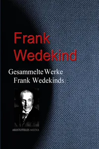 Gesammelte Werke Frank Wedekinds_cover