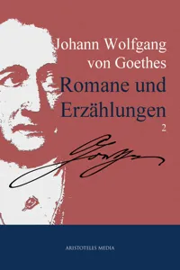 Johann Wolfgang von Goethes Romane und Erzählungen_cover