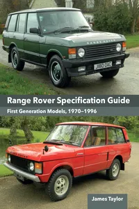 Range Rover Specification Guide_cover