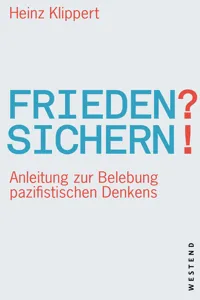 Frieden? Sichern!_cover