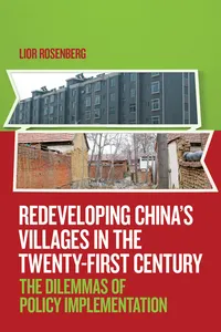 Redeveloping China's Villages in the Twenty-First Century_cover