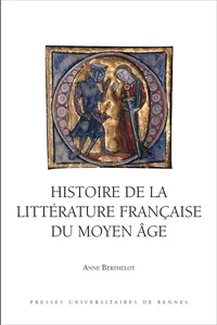 Histoire de la littérature française du Moyen Âge_cover