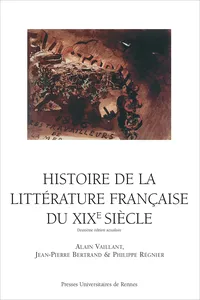 Histoire de la littérature française du XIXe siècle_cover