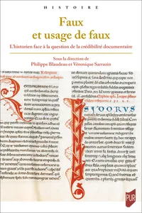 Faux et usage de faux_cover